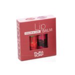 Pura Soap Duo Lip Balm Color Red + Berry