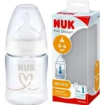NUK Mamadera Control de Temperatura (0 a 6 m) X150 ML