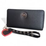 Las Oreiro Billetera Mujer Cuero Sintetico Corazon