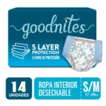 Goodnites Ropa Interior Desechable S/M (17-29KG)