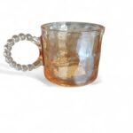 Taza de Vidrio Ambar