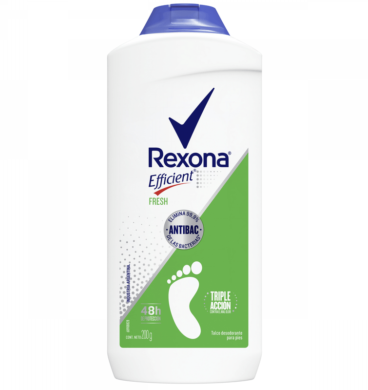 187331-800-auto Rexona Efficient Fresh Desodorante En Talco 200 G - Imagen de 1