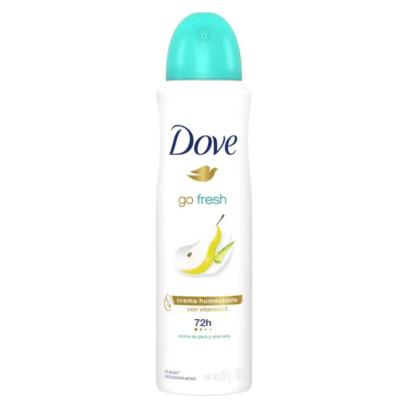 239125-800-auto Dove Go Fresh Desodorante Antitranspirante Pera y Aloe Vera 150 ML - Imagen de 1