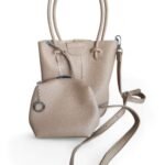 Mini Bag Nude Con Monedero