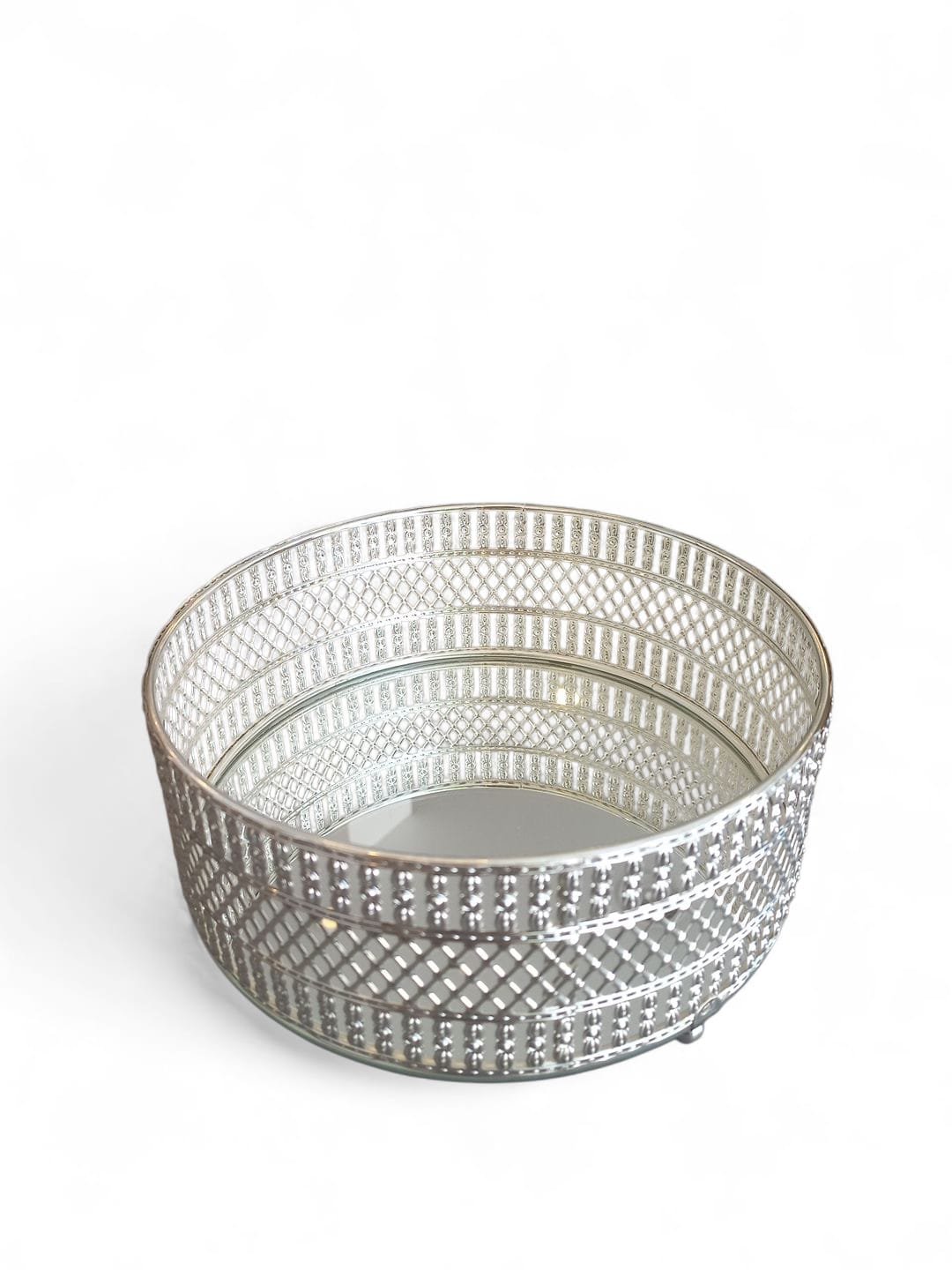 5b94c94c-562e-4a22-a51f-2acb21ac4282 Bandeja de Plata Espejo Redonda 20 CM - Imagen de 1