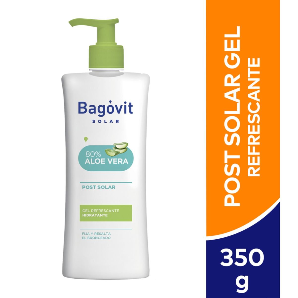 8019223 Bagovit Gel Post solar hidratante aloe vera X 350 ML - Imagen de 1