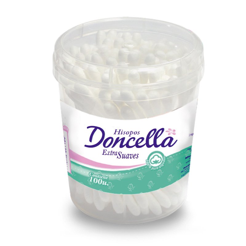 8030895 Doncella Hisopos Extra Suaves 100 UNID. - Imagen de 1
