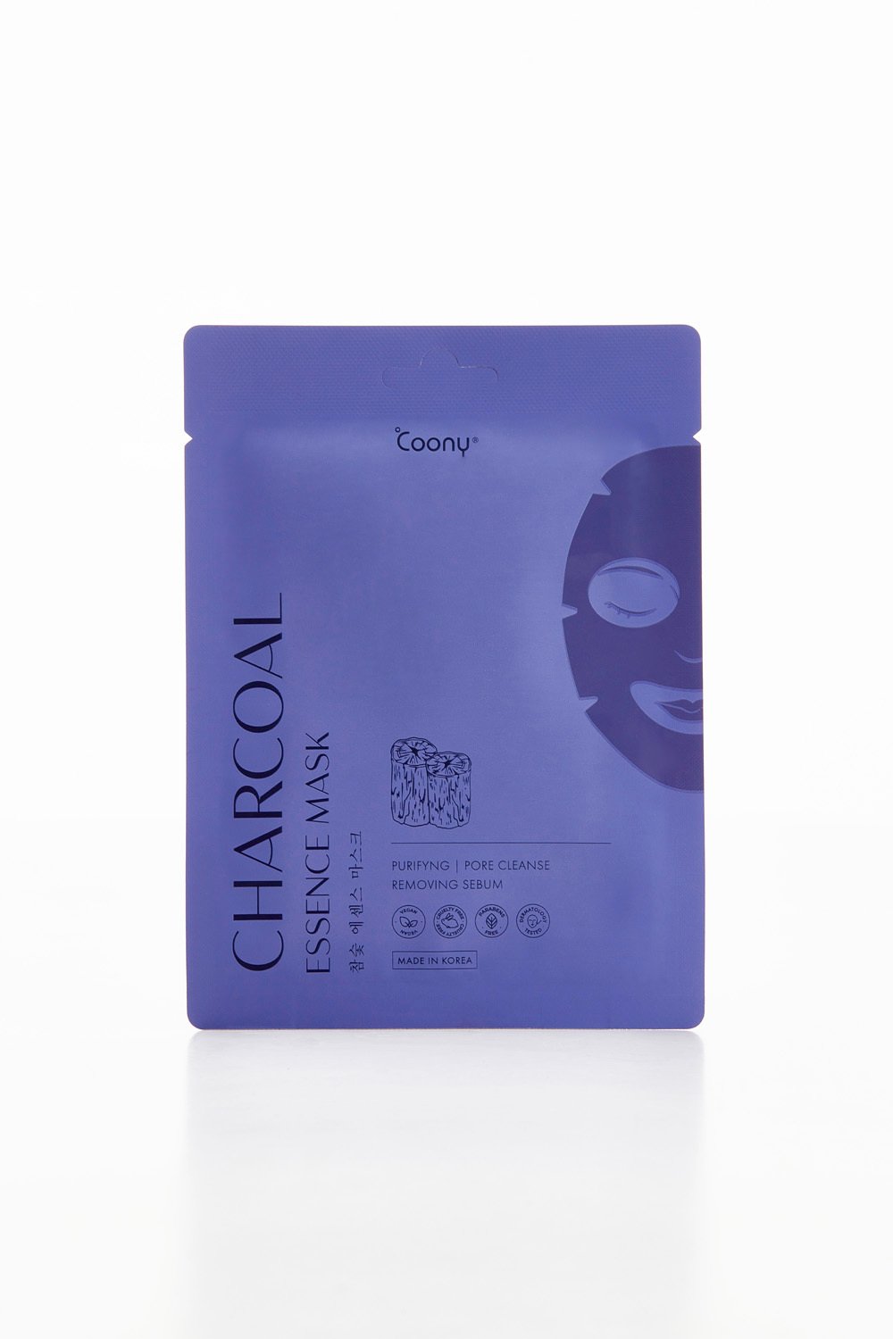 8112928 Coony Mascara Facial Concharcoal Essense - Imagen de 1