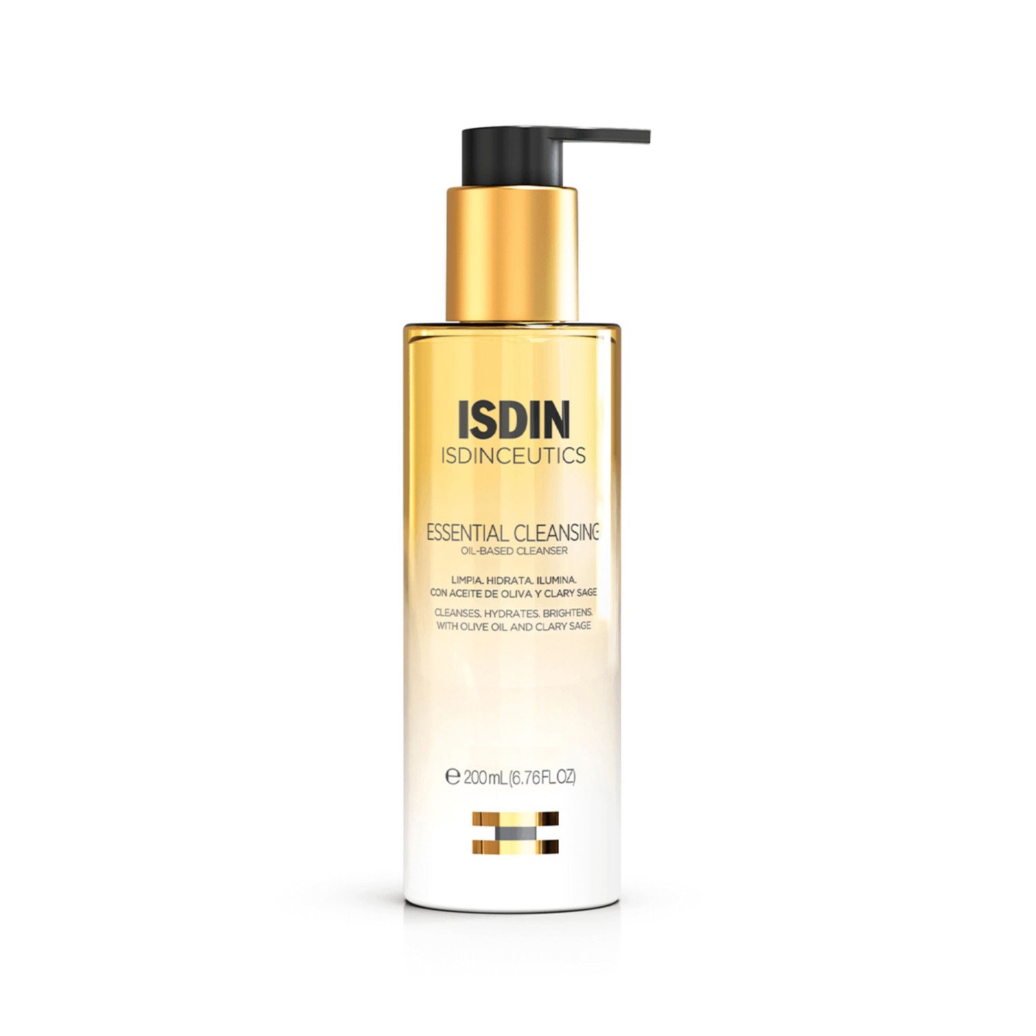 8121843 Isdin Isdinceutics Essential Cleansing Aceite Limpiador X 200 ML - Imagen de 1