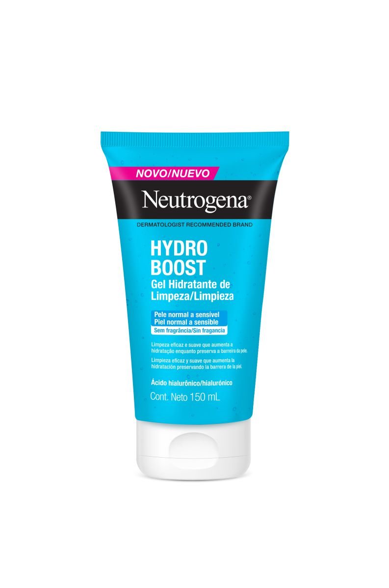 8139375 Neutrogena Hydro Boost Gel Hidratante de Limpieza Facial Piel Normal a Sensible X 150 ML - Imagen de 1