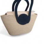 Canasto Armado Beige con Asas