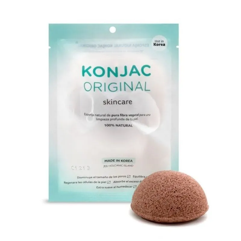 165876-800-800 Konjac Esponja Facial Con Fina Arcilla Volcánica Jeju - Imagen de 1