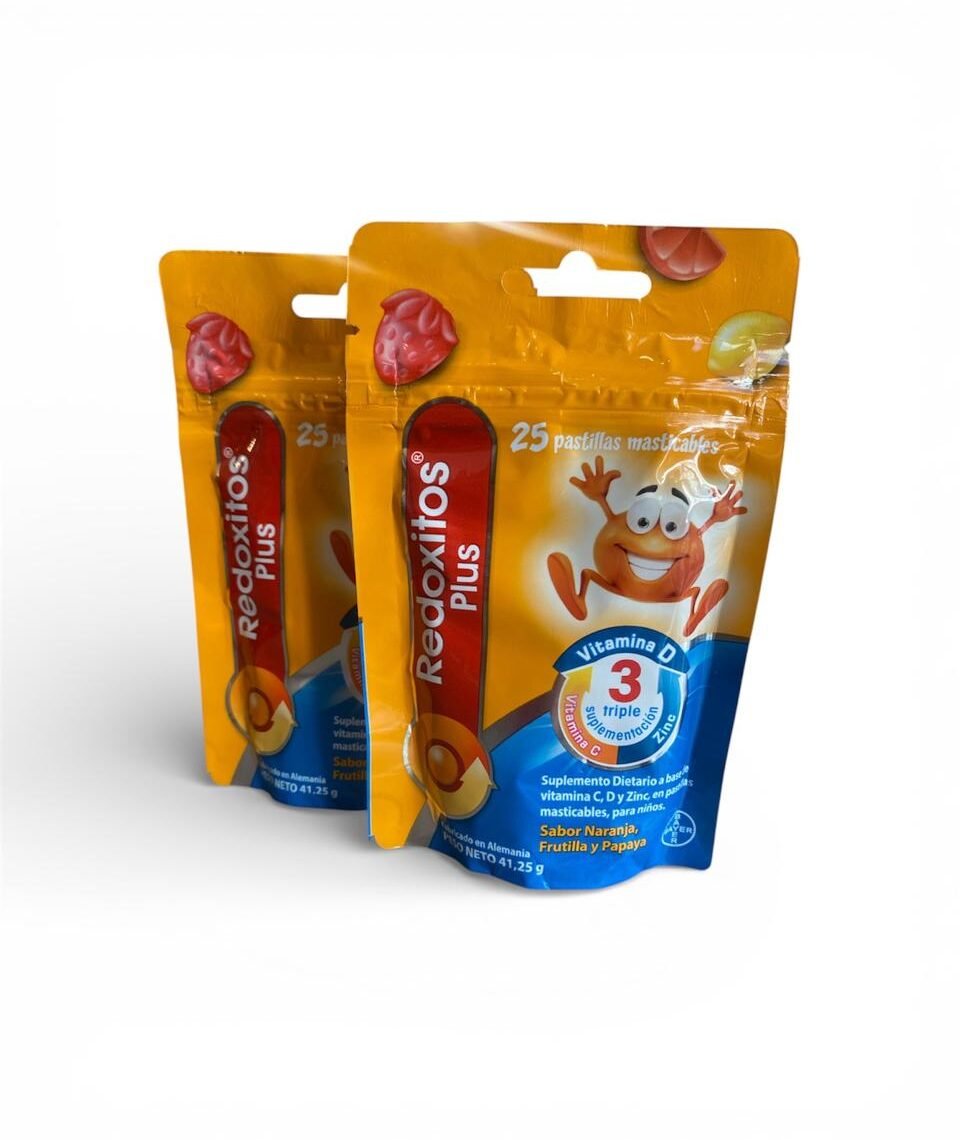 19a0e7c0-1195-44d2-8189-5edffa32137f Combo 2x1 Redoxitos Plus Vitamina D Gomitas sabor Naranja X 25 UNID. - Imagen de 1