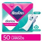 Nosotras Protectores Diarios Largos con Caléndula X 50 UN