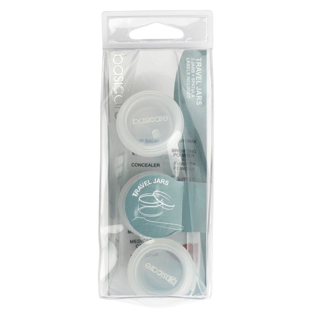 8112742 Basicare Set de Envases Cosméticos Para Viaje X 3 - Imagen de 1