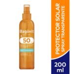 Bagovit Protector Solar en Spray Transparente FPS50 X 200 ML