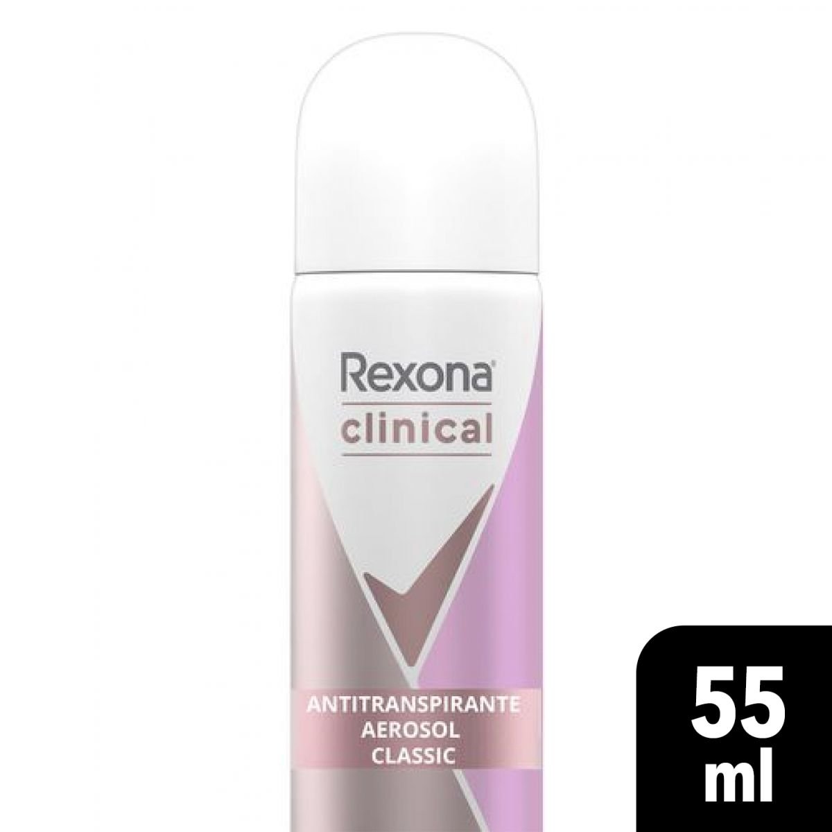 8118978 Rexona Clinical Classic Woman Desodorante en Aerosol X 55 ML - Imagen de 1