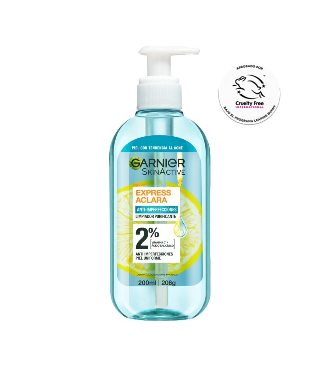 8133441 Garnier Gel de Limpieza Anti-Imperfecciones X 200 ML - Imagen de 1
