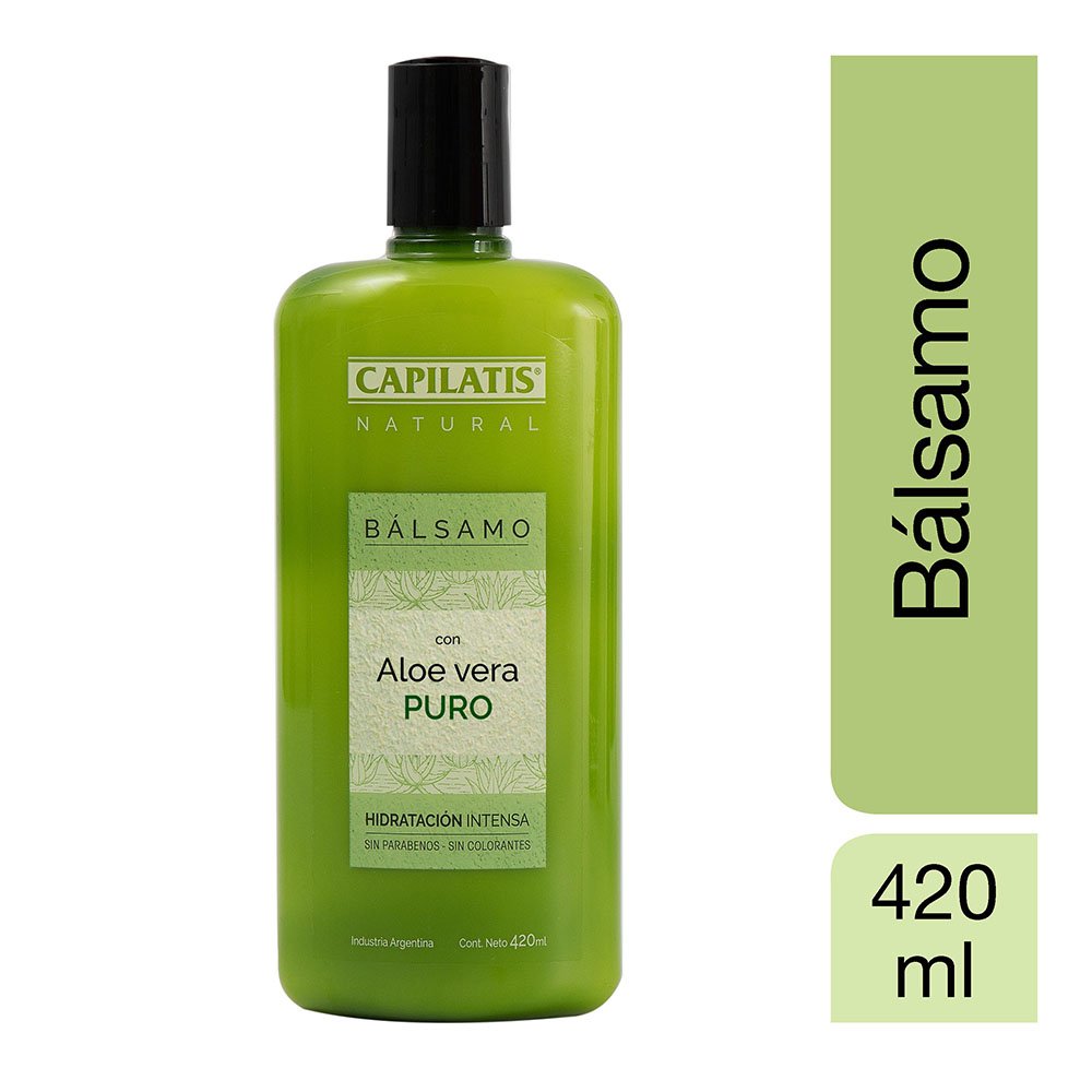 8037803 Capilatis Shampoo Línea Aloe Vera puro X 420 ML - Imagen de 1