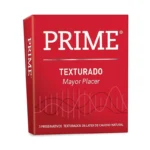 Prime Preservativo de Látex  Texturado x 3 UNID.
