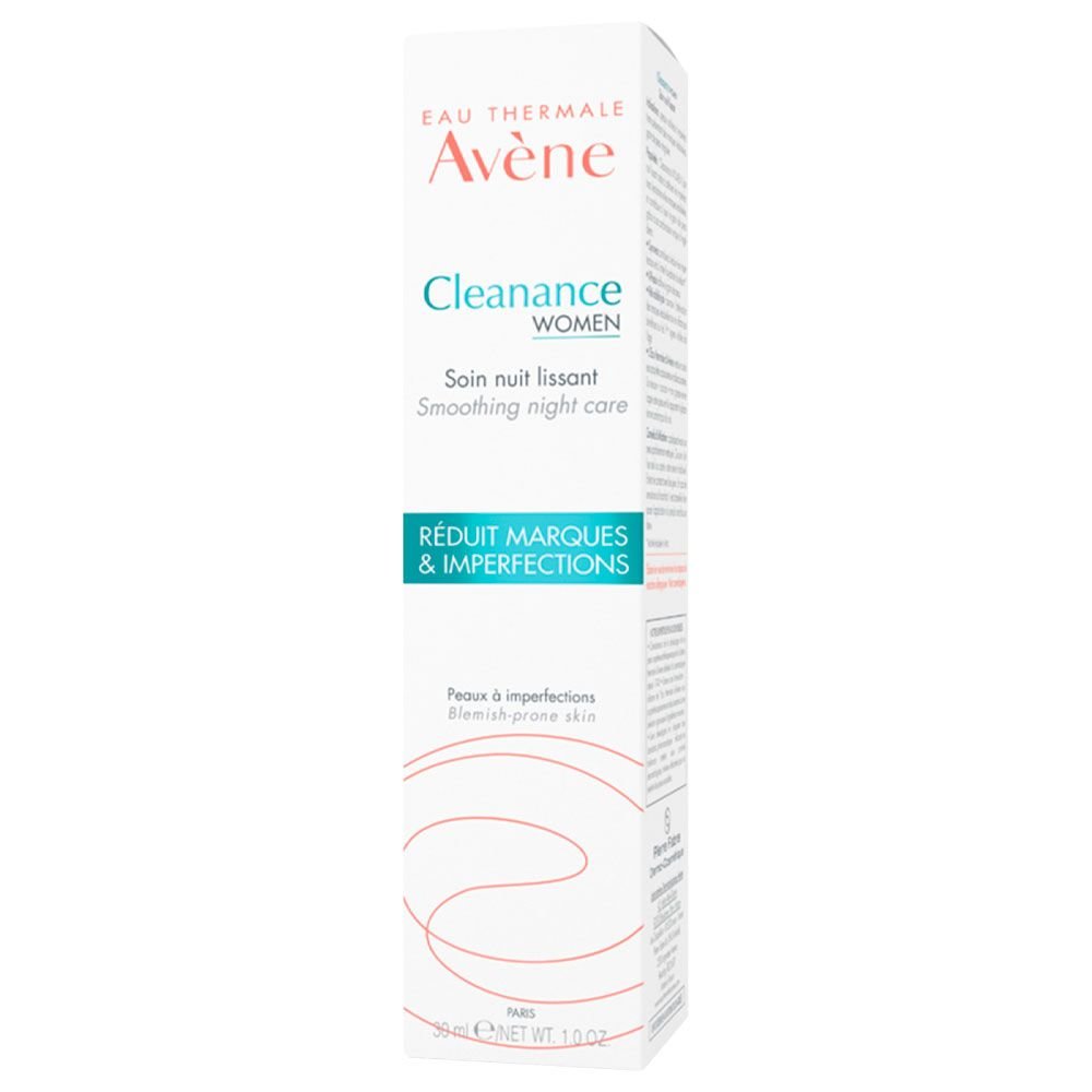 avene_cleanance_women_cuidado_de_noche_imagen4 Avene Cleanance Women Crema Cuidado De Noche X 30 ML - Imagen de 1