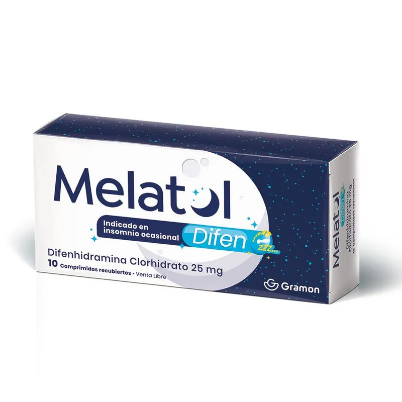 261846-800-auto Melatol Difen X 10 Comprimidos - Imagen de 1