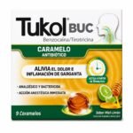 Tukol Buc X 9 Caramelos Sabor Miel-Limón