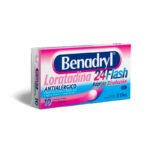 Benadryl 10 MG X 10 Comprimidos Sabor Cherry