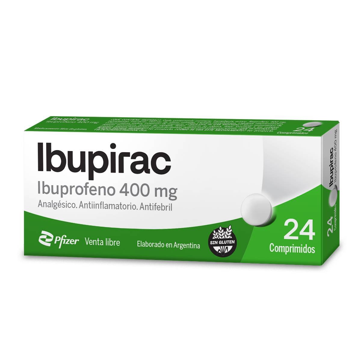 8025342 Ibupirac 400 X 24 Comprimidos - Imagen de 1
