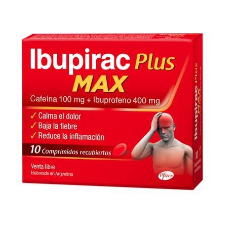8038199 Ibupirac Plus Max X 10 Comprimidos - Imagen de 1
